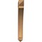 Ekena Millwork Thorton Arts & Crafts Rough Sawn Bracket, Western Red Cedar, 4"W x 26"D x 34"H BKT04X26X34THR03RWR - alternate 2